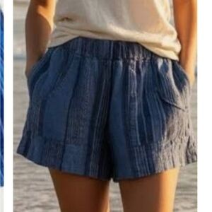 Indigo Rein Multicolor Striped High Waist Shorts